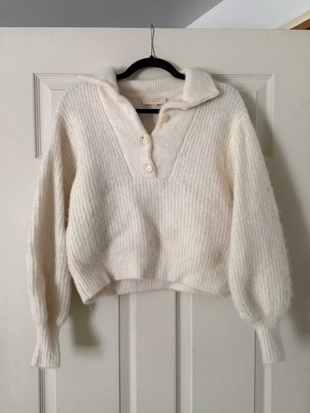 Sezane Micky Jumper in Ecru Size XSmall